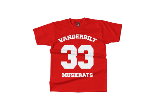 Vanderbilt Muskrats FM Basketball Tee | Eddie Winslow #33